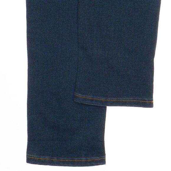 Vigoss Straight Leg Jeans Girls Size 14 Distressed Blue Stretch Measures 28 x 25 - Picture 6 of 9